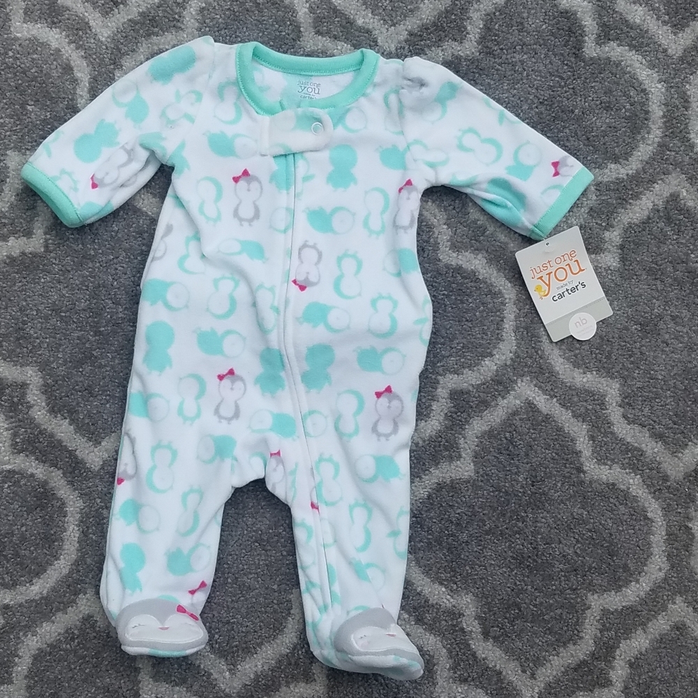 Carter's Just One You fleece sleeper